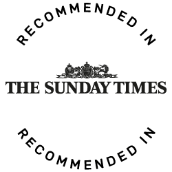 Recommended in The Sunday Times Recommended in The Sunday Times