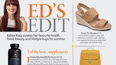 Editor Katy curates her favourite health, food, beauty and lifestyle buys for summer